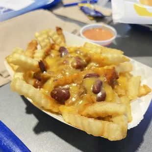 Chili Cheddar Fries