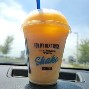 Lemon mango ice