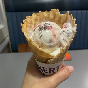 Strawberry chocolate parfait