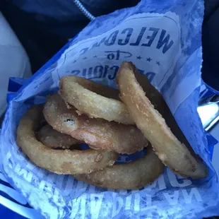 Cold onion rings