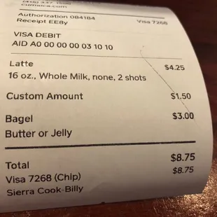 Affordable breakfast