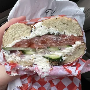 Lox bagel