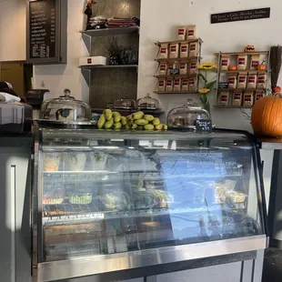 Lots of fresh food and healthy items available