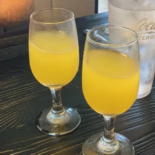 Bottomless mimosas