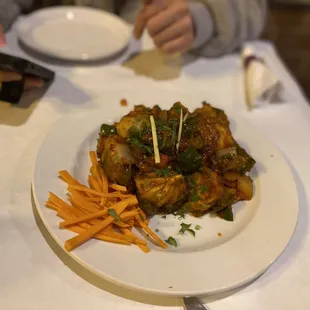 Chicken Momo Chilli Fry 8