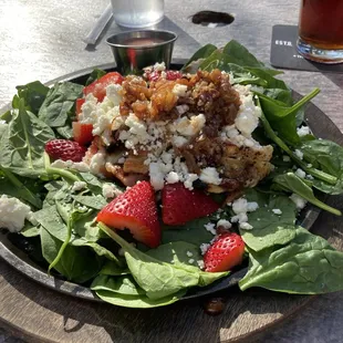 Strawberry feta salad