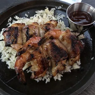 Bacon Wrapped Shrimp Salad