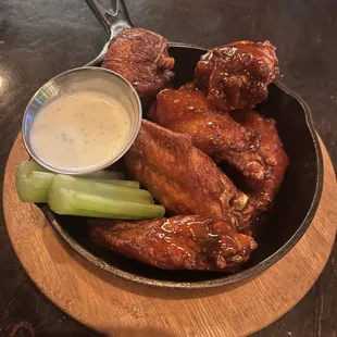 Wings with Sparks's sauce