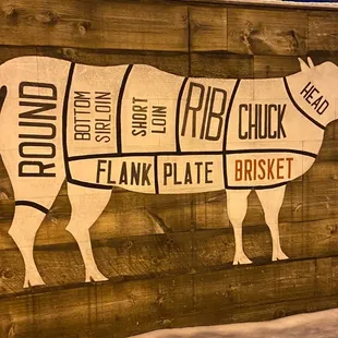 the cuts of a cow