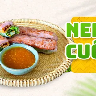 Nem nướng cuốn