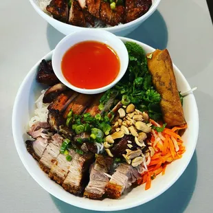 Hungry?  Vermicelli Chicken and Pork Belly.