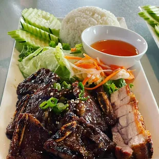 Viet Rice Plate