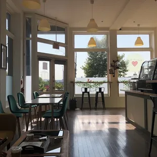 a view of a coffee shop