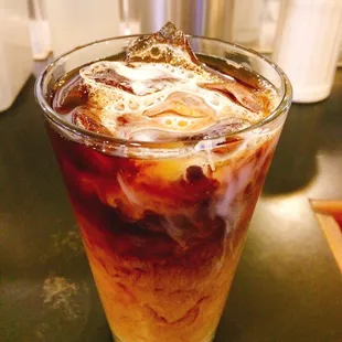 Iced coffee