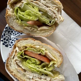 Turkey sandwich, no onions, no peppers