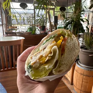 #6: chicken breast pesto. Tasty, fresh &amp; warm! Good bread