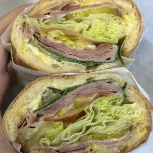 #2 Italiano (the works - no onions add pickles/jalapeno/peppercino)