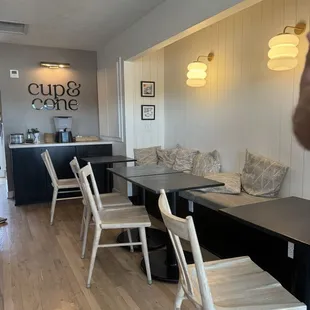 interior, sushi and sashimi