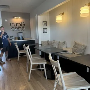 interior, sushi and sashimi