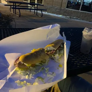 Roast beef hoagie Sandwiches (Hoagie)