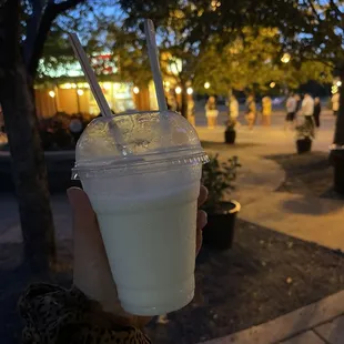 Pina colada freeze