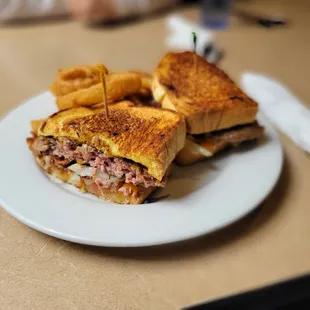 Texas Toast Burger
