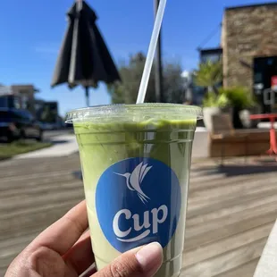 Vanilla Matcha Latte