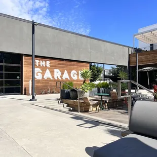 Outdoor seating