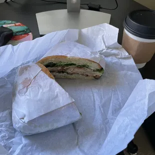 The Sunset and latte