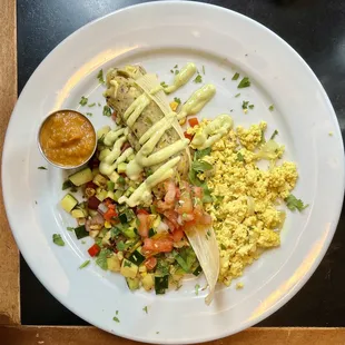 Vegan Breakfast Tamale