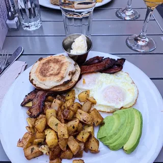 Two Eggs* 'N' Toast any Style