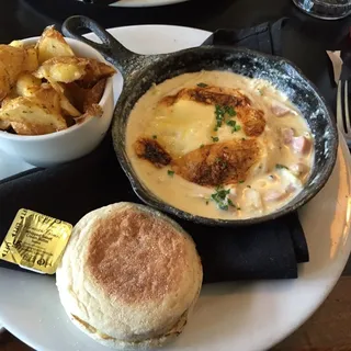 Cast Iron Baked Eggs