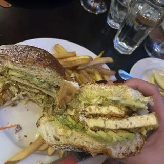 Country Fried Tofu Sandwich