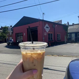 Flapjack iced coffee