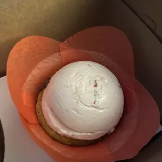 Berry White Cupcake
