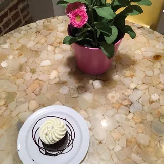 Chocolate and Vanilla Bean Cupcake