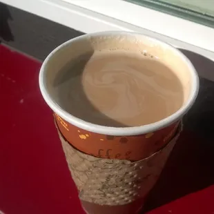 Two Shot Americano with Cream