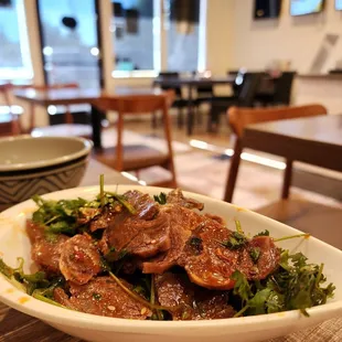 Beef with Cilantro
