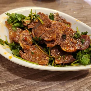 Beef with Cilantro