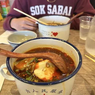 Spicy Beef Noodles Soup