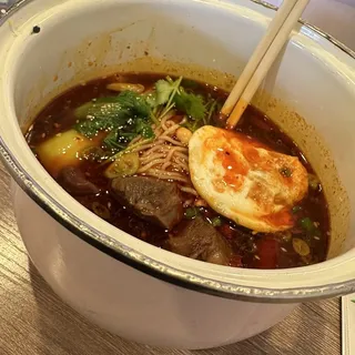 Spicy Beef Noodles Soup