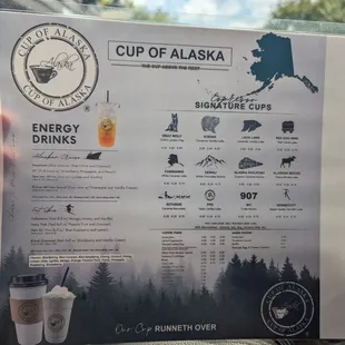Updated menu 2023