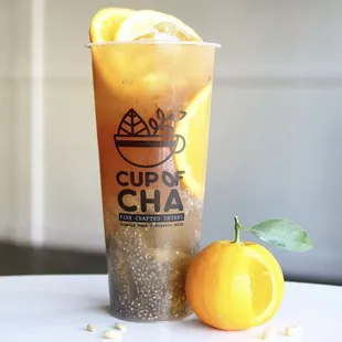 Mango Mojo Fruit Tea