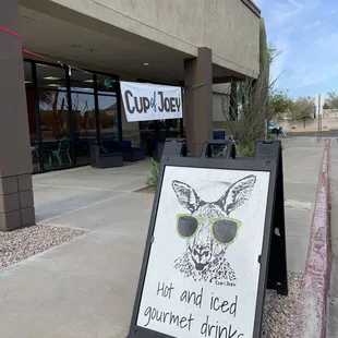 Store front and patio (in progress)