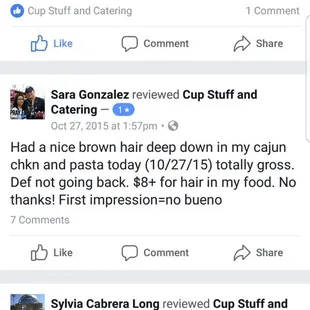 Cup Stuff and Catering