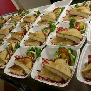 Home Style Chicken Salad sandwiches