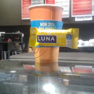 June 2016- Get a free treat from LunaBar with you coffee drink (while supplies last)