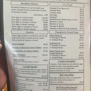 Menu 6/23