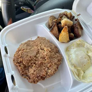 Country Breakfast with home fries
