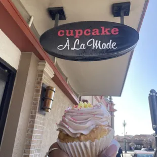 Raspberry Lemonade Cupcake